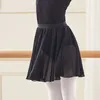 Ballet Tutu Rok Meisjes Profial Dans Dr Roze Paars Zwart Wit Ballet Chiff Rok Kinderen Dans Kostuum 45Id #