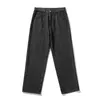 Jeans för herrkläder FI Pant Sweatpant Casual Denim Trousers Male Plus Size Wed Full-Längd Spring Fit Märke U6MR#