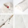 Astrid 2022 Nouvelle veste matelassée d'automne pour femmes avec fermeture à glissière en fourrure Lettre imprimée Blanc LG Manteau Femmes Parkas Plus Taille Tops d'extérieur N7A1 #