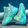 Basketbal kinderschoenen voor kinderen Sneakers Jongens Casual Meisjes Leer Antislip Veterschoenen 240321