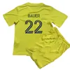 2024 25 MUKHTAR SURRIDGE Kids Kit SC Voetbalshirts Nashville Thuis Voetbalshirt LEAL ZIMMERMAN BUNBURY Kind Uniformen met korte mouwen