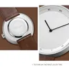 Horloges YAZOLE Horloge Mannen Nieuwe Eenvoudige Mannen Quartz Horloges Leer Waterdicht Horloges Voor Mannen Mode Reloj Hombre 24329