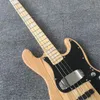 ,New four string electric bass, ASH wood real wood, amplifying circuit, real photos, factory wholesale.