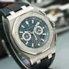 Relógio de pulso Celebrity AP Royal Oak Offshore Series Box Certificate Automatic Machinery Mens Watch 26480TI