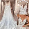 Urban Seksowne sukienki Bepeithy Backless V Szyjka koronkowa ślub dla panny młodej 2023 Sleve Bez rękawów. Szybka ślubna Suknia Bridal Vestidos YQ240329