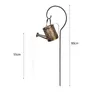 Décorations de jardin Douche solaire Arrosoir String Lampe Art Fer Saupoudrer Bouilloire Lumière