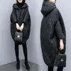 coco-type Cott Clothes Female 2022 New Winter Medium And Lg Jacket Temperament WomenPU Leather Cloak Coat Thickened Warm F8Bl#