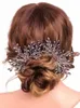 Classique Vintage violet cristal bohème Headdr dîner fête cheveux PINS banquet de mariage accessoires de mariée H5Bx #