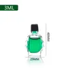 Bottiglia di vetro riutilizzabile vuota 3ml 6ml 9ml 12ml Bottiglie di profumo piccole Contenitore di olio essenziale