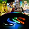 Hundkrage Bröstrem utsökt utförande ledde 8 färger justerbara husdjurstillbehör Traction Rope Night utan batteri