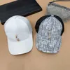 Projektanci kapelusz kobiety luksusowa czapka mody męska męska klasyczna czapka baseballowa Regulowana czapki kopuły Słońce Hats Hats Pattern Baseball Dome Hat Casquette