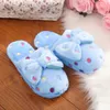 Slippers Womens Bow Cotton Ladies Cute Winter Warm Indoor Non-Slip Home Shoe Sandals Woman Summer 2024 Women