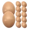 Decoratieve beeldjes 24 stuks Pasen blanco eieren nep DIY simulatie feest ei decoratie