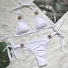 Vrouwen Badmode VOLALO 2024 Sexy Push Up Mini Bikini Voor Vrouwen Gedrukt Braziliaanse Biquini Zomer Strandkleding Bathign Pak badpak