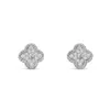 Lucky Four-Leaf Clover Stud Earrings Designer för Women Letter V Cleef Luxurious Jewelry Diamond Earings240V