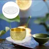 Cups Saucers Glass Saucer Snack Storage Dishes Household Tea Plates Decorative Coffee Kitchen Tableware Round Clear Cake