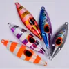 5 Pçs/set 30g60g80g100g120g Luminosa Jigging Isca De Pesca De Metal Jig Colher Pesca Shore Iscas Peixe Atum Isca De Água Salgada Mar 240315