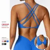 Lu Align Mermaid Curve European and Tanks American Naked Tight Yoga Bra Womens Quick-drying Fitness Clothing Sports Type Closure Type Material Lemon Sports 2024