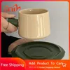 Teaware Sets Pottery Ceramic Cups Saucers Porcelain Vintage China Fancy Aesthetic Espresso Tazas Para El Cafe Drinkwares