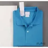 2024 Verão Camisas Polo Masculinas Manga Curta Crocodilo Bordado Algodão Slim Fit Casual Business Mens Marca Clássico Tee Tamanho S-6Xl Camisa Marinha 4142