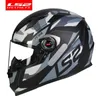 خوذات الدراجات النارية LS2 Joker Full Face دراجة نارية خوذة LS2 FF358 RACING MENS والنساء Casco Motorcycle Case ECE ADPROVALL204