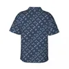 Casual overhemden voor heren Grappig wiskundeshirt I 8 Sum Pi Print Elegante Hawaiiaanse man met korte mouwen Strand Ademend ontwerp Oversize blouses