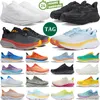 clifton 9 Lime Glow running shoes men women Ice Water bondi 8 Triple Black White Anthracite Shark Grey Bellwether Blue mens trainer