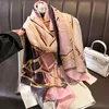 Femmes Designer Foulard en soie Hommes Foulards de luxe Femmes Hiver Automne Châle Mode Lettre Écharpe En option Cadeau De Noël 180 * 90 cm