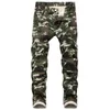 Männer Jeans Ropa Hombre Y2K Camouflage Mode Slim Fit Männlichen Denim Hosen Hip Hop Plus Größe Dünne Mannen Mann hosen