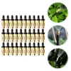 Sprinklers 50 Pcs Drip Irrigation Nozzle System Parts Water The Flowers Greenhouse Sprinklers Atomizing Watering Copper