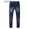 Pantalons de créateurs pour hommes Off Amira Jeans Leggings en denim extensible à la mode Moto déchirée pour hommes