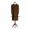 Costumes pour hommes manteau en laine laine veste mince à simple boutonnage décontracté fête coupe-vent personnalisé longue hiver homme choix offres manteaux