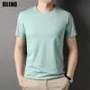 Toppklass 4.8% Mulberry Silk Summer Brand Tops Polo Shirt Men crewneck Plain SHORT STEVA CASUAL MODE MENS KLÄDER 240320