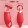 Other Massage Items Tongue suction vibrator for female licking labia vacuum stimulator oral and vaginal sex toys adult products Q240329