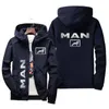 2022 marca outono inverno hoodie masculino caminhão homem carro marca logotipo imprimir casaco zip masculino moletom com capuz e moletom jaqueta casual u5v1 #