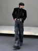 Reddachic Heavy Industry Détruit Hommes Cargo Pantalon Clouté Poche Patchwork Vintage W Y2k Baggy Jeans Hip Hop Streetwear Y4Ji #