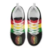 Обувь Hycool Jamaica Rastafari Flag с регги листья печатают Unisex Sport Shoune Женские винтажные женщины Мужчин