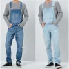 Calça Jeans Masculina com Alça Jeans de Trabalho Novo Estilo