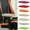 Chair Covers 1 Pair Computer Arm Cover Elastic Solid Color Grip Gloves Armrest Slipcover Office Seat Case