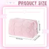 Opbergzakken Vrouwen Make-up Zachte Reizen Cosmetische Tas Organizer Case Jonge Dame Meisjes Make-up Benodigdheden Roze Witte Handtassen