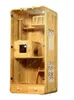 Porte-chats en bois massif, Villa, armoire domestique fermée à deux couches, Double couche, Simple, espace libre, personnalisé