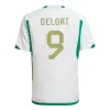 Algerie Top Quality Hot Sales Soccer Jersey Mahrez fans hem borta Bounedjah Feghouli Bennacer Atal 24/25 Algeriet Maillot de Foot Algeriet Men Kit Football Shirt