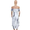 Kvinnors jumpsuits rompers Womens y Slash nacke stropplös blommig tryckt en bit byxor kvinnlig sommar lös casual falska klänningar droppe dhovx