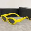 Lunettes de soleil de créateur pour les yeux chats ellipses femmes petits frames tendance hommes cadeau plage ombrage UV Protection des verres polarisés avec boîte Nice