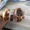 Nowa moda Top Nowy styl zegarek zegarek zegarek damskie zegarki Lady Quartz Ruch z Diamonds Bezel BG03198T