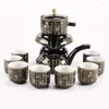 Наборы чайной посуды Ленивый уличный чайный сервиз, винтажный ситечко, обеденная чашка для китайской церемонии, роскошные инструменты Tazas De Te