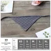 Dog Apparel Dogs Twill Universal Plaid L Cloth S Accessories Bandana Collar Cat Cats Products Det For