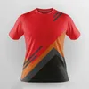 Uniformes de fútbol para hombre Camisetas de secado rápido Entrenamiento Bádminton Camiseta estampada Ropa de tenis de mesa transpirable 240318