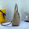 7A Luxus-Designer-Tasche, Handtasche, Umhängetasche, Vintage-Einkaufstasche mit alten Blumen, Umhängetasche, GiantTrianon Damentasche, Umhängetasche mit Ledergriff, MM-Handtasche