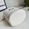 Projektantka torebki damskie torby na ramię w tether liną skórzane wiadro crossbody mini torba telefonów projektant 6976